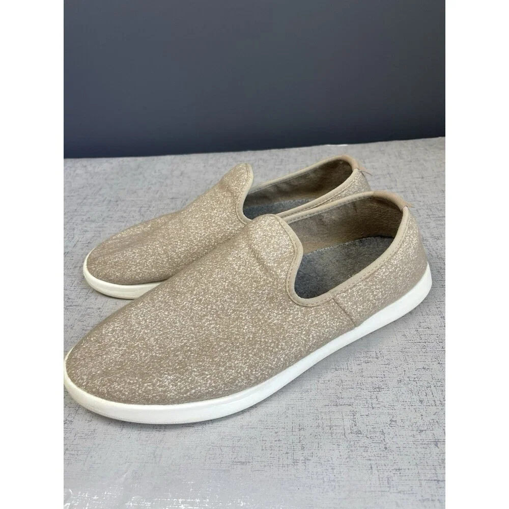 Allbirds Men's 12 M‎ Beige Wool Lounger Slip On Shoes Casual Loafers
